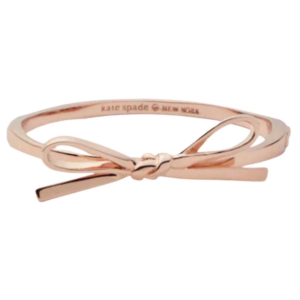 Kate Spade Rose Gold Bow Bracelet - Picture 2 of 4